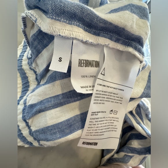 Reformation Linen Pants - Picture 2 of 3